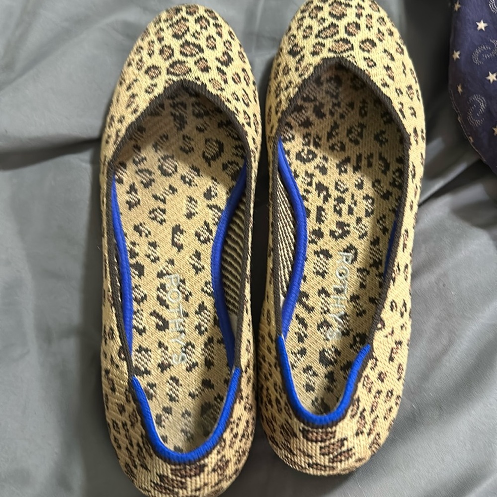 ROTHYS leopard print size 9
